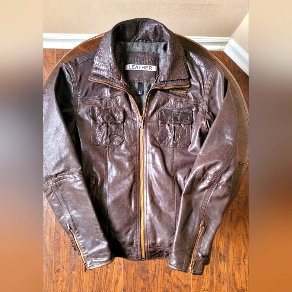 SuperDry Leather jacket